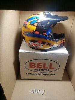 Vintage Bell Moto 6 Jeremy Mcgrath Showtime Helmet Motocross Youth L Very Rare