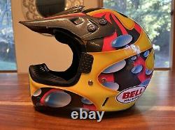 Vintage Bell Moto 6 McGrath Replica Motocross Helmet