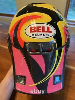 Vintage Bell Moto 6 McGrath Replica Motocross Helmet