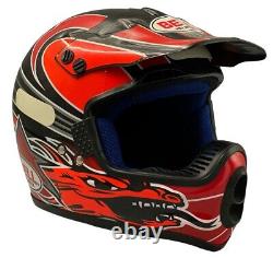 Vintage Bell Moto 6 Sl Collector Helmet Size XL Motocross Enduro
