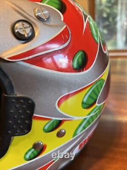 Vintage Bell Motocross Helmet McGrath Replica