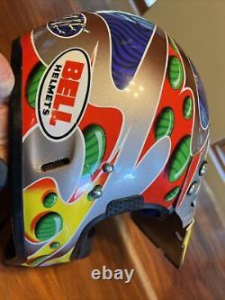 Vintage Bell Motocross Helmet McGrath Replica