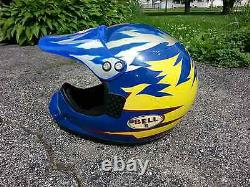 Vintage Bell Motto 2 II Motocross MX Motorcycle Helmet