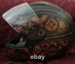 Vintage Bell Powersports RS-1 Steam Punk Full Face Helmet VERY RARE! EXCELLENT