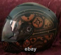 Vintage Bell Powersports RS-1 Steam Punk Full Face Helmet VERY RARE! EXCELLENT