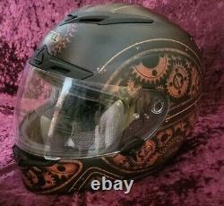 Vintage Bell Powersports RS-1 Steam Punk Full Face Helmet VERY RARE! EXCELLENT