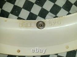 Vintage Bell Star 120 visor/shield kit racing helmet beige Bell Shoei, arai