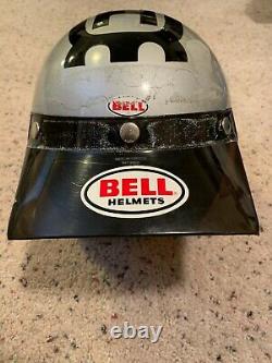 Vintage Bell Super Magnum Motocross Motorcycle Racing Helmet 7 3/4 Snell 1970