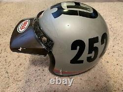 Vintage Bell Super Magnum Motocross Motorcycle Racing Helmet 7 3/8 Snell 1970