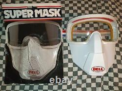 Vintage Bell goggles /face guard nos mx, ama, motocross, helmet, visor