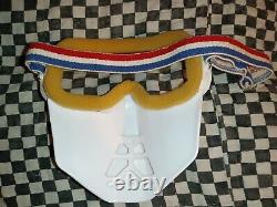 Vintage Bell goggles /face guard nos mx, ama, motocross, helmet, visor