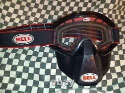 Vintage Bell goggles/mask / face guard VGC mx, ama, motocross, helmet, visor