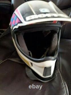 Vintage Bieffe Carbon Mix Motorcycle Motocross MX Helmet X large GR 1500 90s