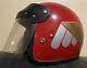 Vintage Bieffe Italy Helmet Motocross Motorcycle Dirt Bike WithClear VisorWOWN/R