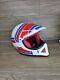 Vintage Bieffe Motocross Helmet Dot Snell Approved Made In Italy GR. 1300