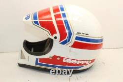 Vintage Biefffe Motorcycle Helmet McHal Fulmer Magnum Bell Motocross 1980s