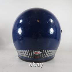 Vintage Blue 1986 Bell Moto 4 Force Flow Motorcycle Motocross Helmet
