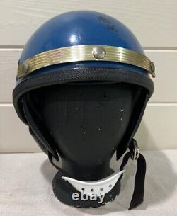 Vintage Buco Helmet Chin Strap Law Enforcement Police Officer Blue