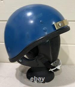 Vintage Buco Helmet Chin Strap Law Enforcement Police Officer Blue