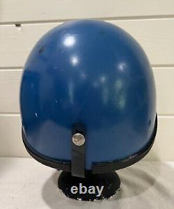 Vintage Buco Helmet Chin Strap Law Enforcement Police Officer Blue