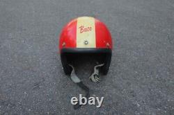Vintage Buco Motorcycle Jet Helmet Motocross M 7 1/4