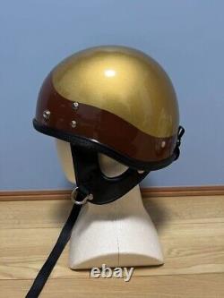 Vintage Buco Police Sheriff Motorcycle Jet Helmet Motocross Deadstock
