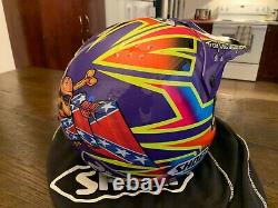 Vintage Damon Bradshaw Replica Shoei Motocross Helmet MX