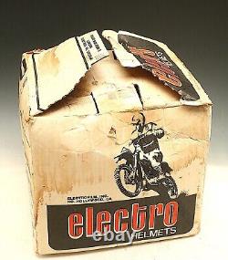 Vintage Electro Motorcycle Helmet Motocross Touring Series Beautiful! Bell