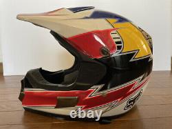 Vintage FOX RACING Pilot Pro Motocross Helmet M Ricky Carmichael RC4 Replica NM
