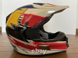 Vintage FOX RACING Pilot Pro Motocross Helmet M Ricky Carmichael RC4 Replica NM