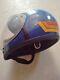 Vintage Griffin Pro Old-school BMX Motocross Helmet cool Blue
