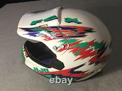 Vintage HJC Motocross Helmet Snell M95 Dot FCX M 7 1/8 7 1/4 SWEET