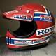 Vintage HONDA Motocross Helmet XL-1 Tricolor Made by SHOEI Size L 70s 80s Rare
