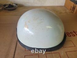 Vintage Half Shell Motorcycle Helmet