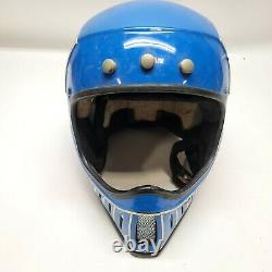 Vintage Honda JT Racing Motocross Helmet USA ALS-2 80's 7 1/4 7 3/8 / NO VISOR