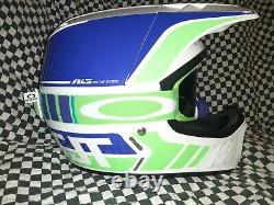 Vintage JT ALS 2 motocross Racing helmet vgc Oakley Goggles bell Simpson arai