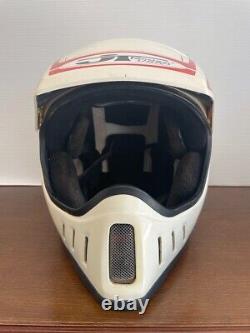 Vintage JT Racing USA Motocross Helmet ALS-2 OG Size M 80's David Bailey