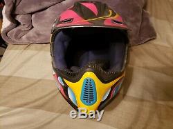 Vintage Jeremy McGrath Bell Motocross Helmet Moto-6. Brand new