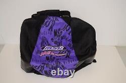 Vintage MSR Racing Motocross Supercross Dirtbike Helmet Bag Black/Purple cover