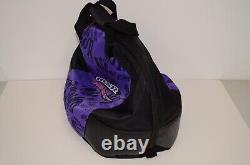 Vintage MSR Racing Motocross Supercross Dirtbike Helmet Bag Black/Purple cover