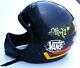 Vintage Maxon Black 3 Stripes Full Face Motorcycle MX Motocross Helmet Stickers
