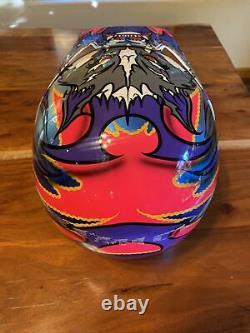 Vintage Mike Taylor designs Motocross Helmet