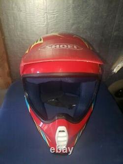 Vintage Motocros Shoei Retro FX-2 Helmet. Troy Lee Designs