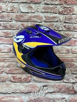 Vintage Motocross AXO Sport RX5 Helmet Made In Italy 1995 Rare LARGE YOUTH (M90)