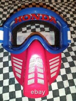 Vintage N. O. S. Answer Honda /goggles/mask / guard, mx, ama, motocross, helmet