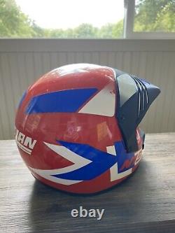 Vintage Nolan N19 Motocross Dirt Bike Helmet 1992 EXCELLENT CONDITION FREE SHIP