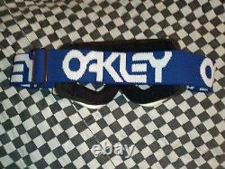 Vintage Nos 90s Oakley goggles White /face guard mx, motocross, helmet, visor