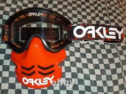 Vintage Oakley goggles /face guard mx, ama, motocross, helmet, visor
