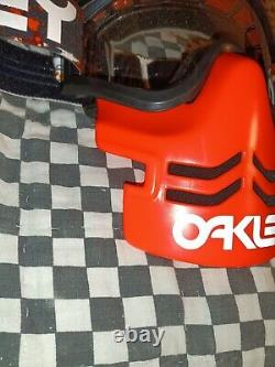 Vintage Oakley goggles /face guard mx, ama, motocross, helmet, visor
