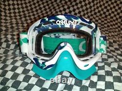 Vintage Oakley goggles /face guard nos mx, ama, motocross, helmet, visor